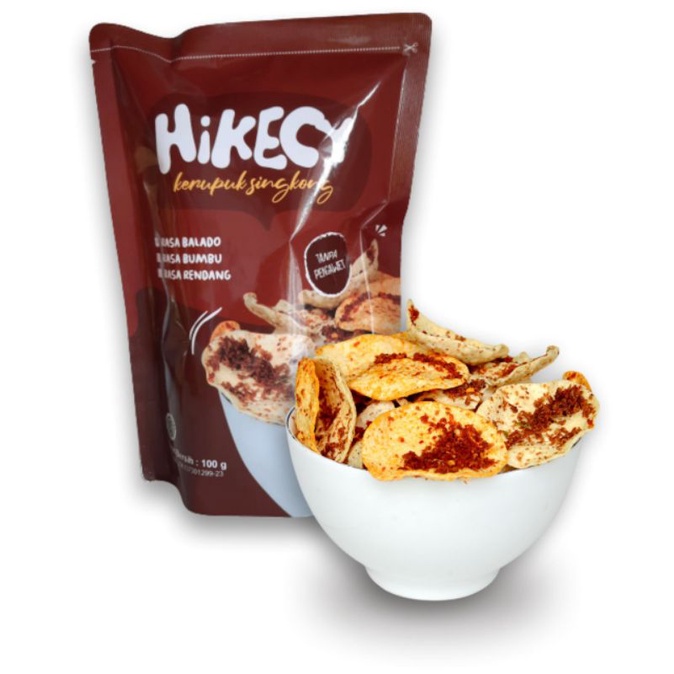 

Hikecy kerupuk singkong netto 80 gram