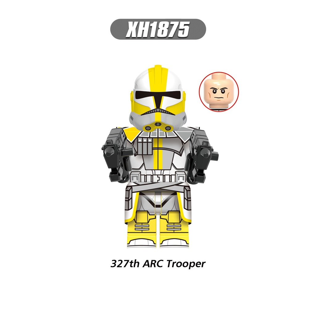 Xh0333 Mainan Action Figure Karakter Star Wars Minifigures ARC Commander Blitz Havoc Hammer 327th ARC Trooper Skala 13