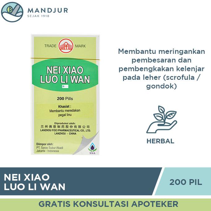 

TERMURAH Nei Xiao Luo Li Wan - Obat Gondok / Benjolan Kelenjar Leher /OBAT HERBAL ASAM URAT/OBAT HERBAL PELANGSING/OBAT HERBAL KOLESTEROL/OBAT HERBAL DIABETES