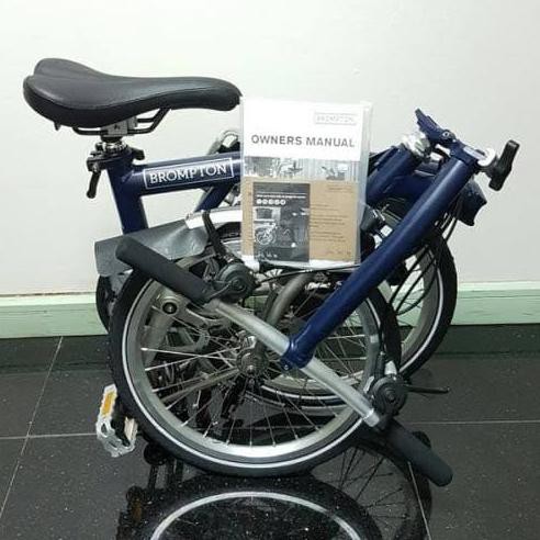 brompton S6L tempestblue bnib#sold#
