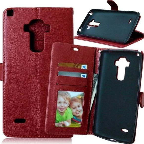 Handphone Aksesoris Handphone Lg G4 Beat Wallet Pouch Premium Flip