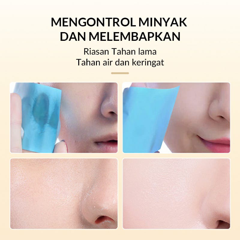 BIOAQUA x SUNISA Bedak Cushion Waterproof  Menutupi pori-pori Full Coverage BB Cushion Original 100% BPOM / BS