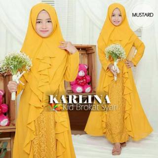 KD HJ SYARI YOLANDA GAMIS ANAK  PEREMPUAN  UMUR  9 10  11 12 