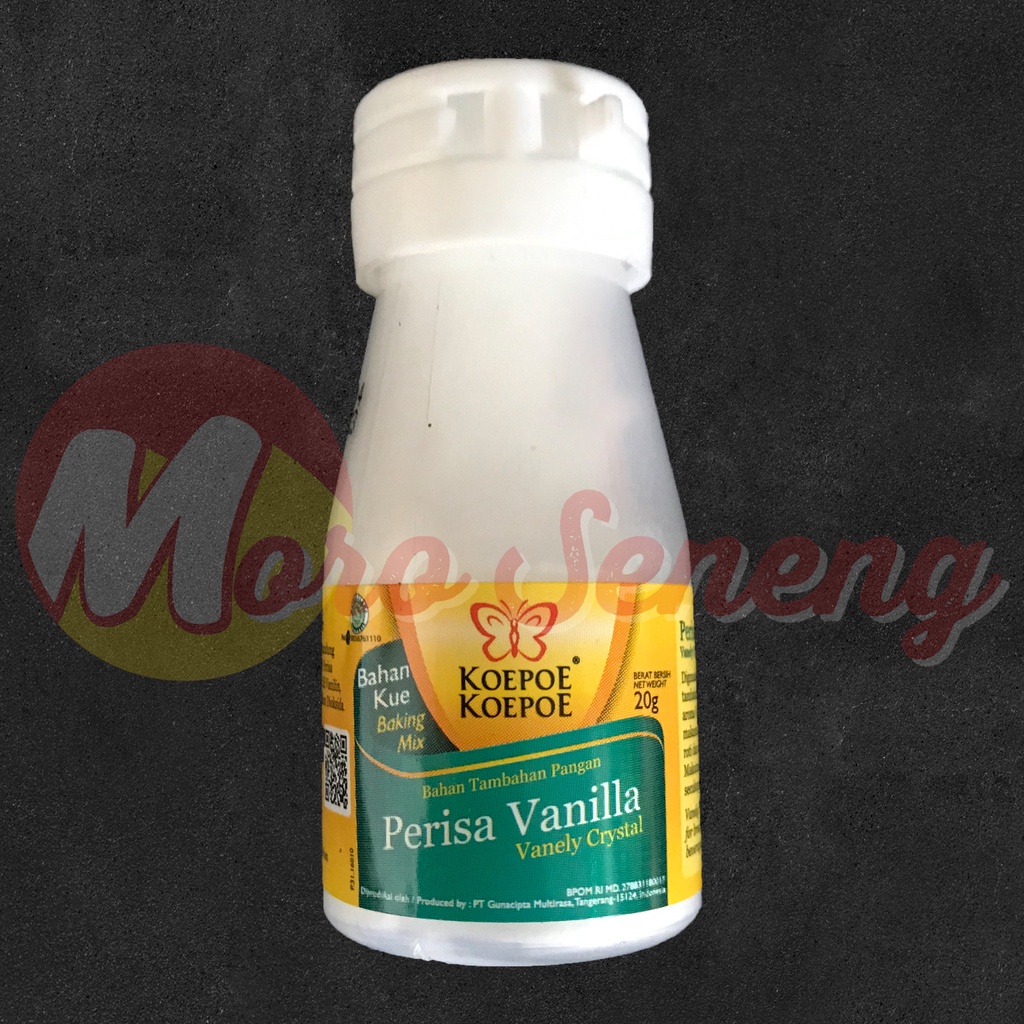 Perisa Vanilla Bubuk / Vanili / Vanely Crystal Koepoe Koepoe 20 gram