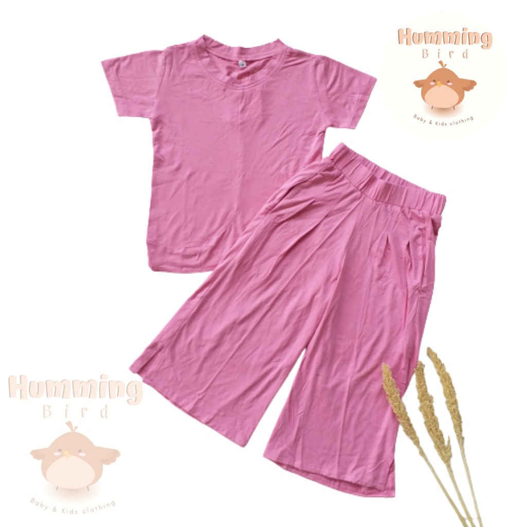 HappyOliver HUMMING BIRD CHERYL LONG SUIT EBV Bayi Baju Anak Perempuan 1-6 tahun