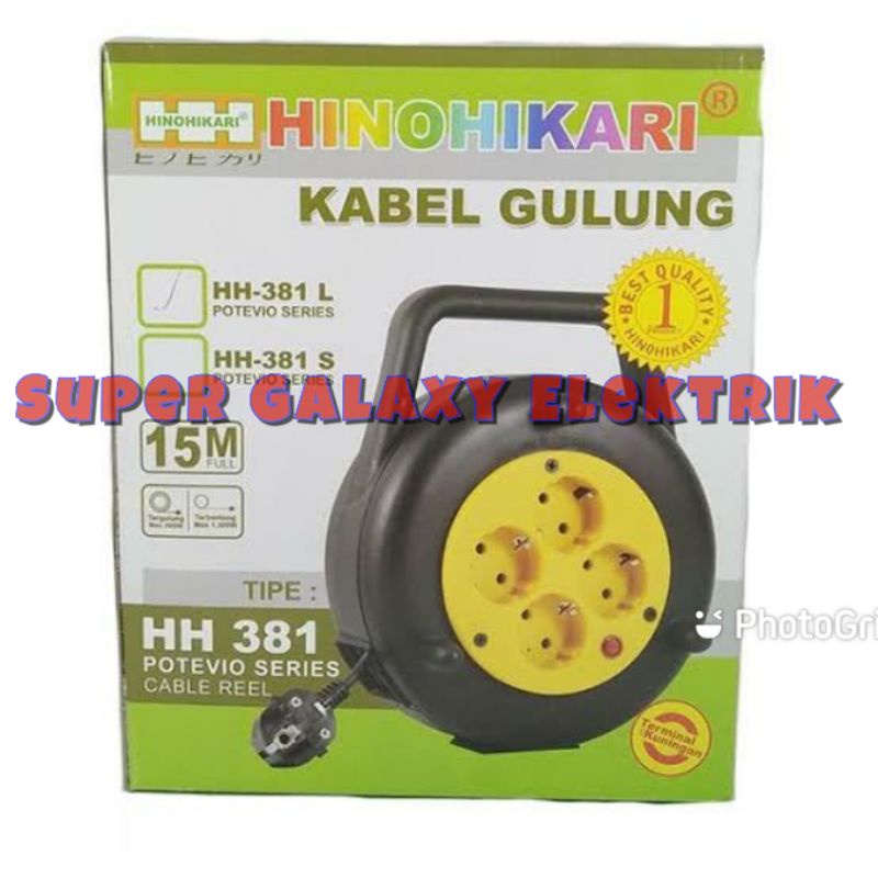 Kabel Roll Hinohikari 10m dan 15m