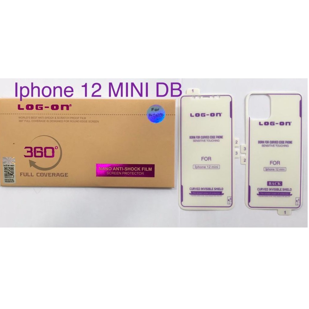 LOG ON ANTISHOCK IPHONE 12 MINI DB ANTI GORES JELLY