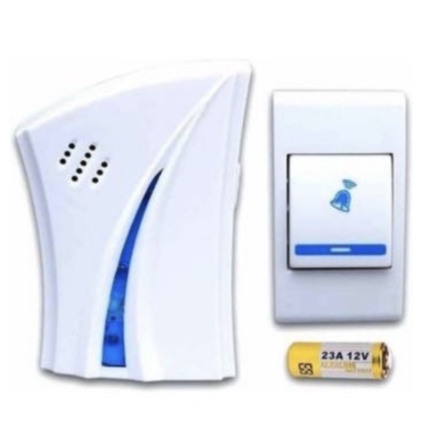 Door Bell Rumah Pintu Kantor Wireless Alat bel Tanpa Kabel 1 Set