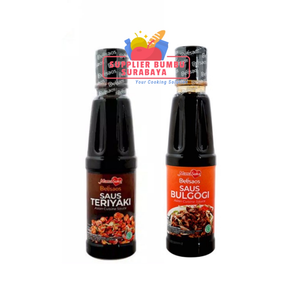 MamaSuka Delisaos Bumbu Saus Teriyaki Bulgogi Halal 130ml