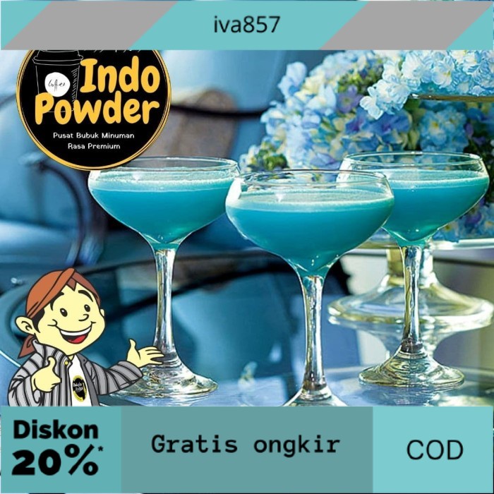 

PROMO Bubuk Minuman Blue Velvet 1Kg / Bubuk Blue Velvet 1Kg GRATIS ONGKIR