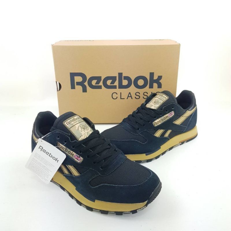 Reebok Classic Leather Utility Navy/Brown