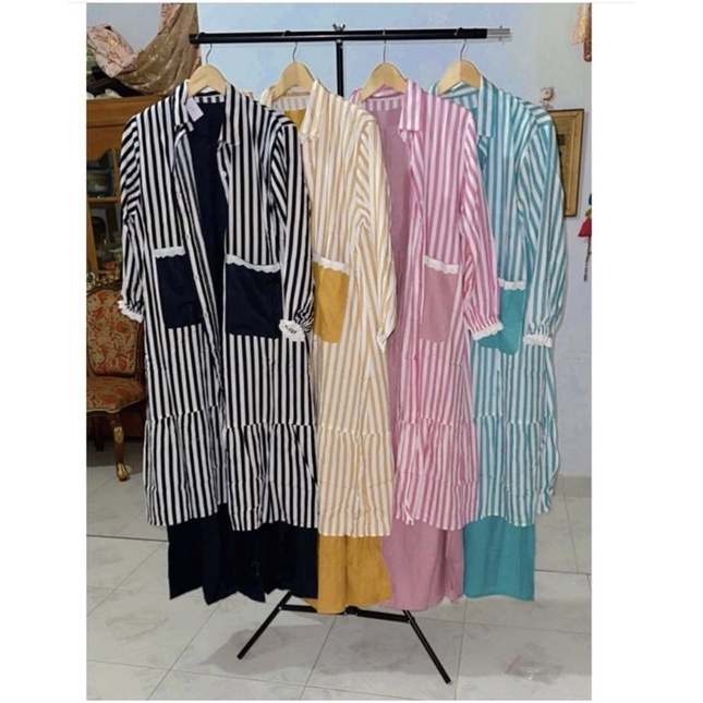 Gamis linen premium x rayon