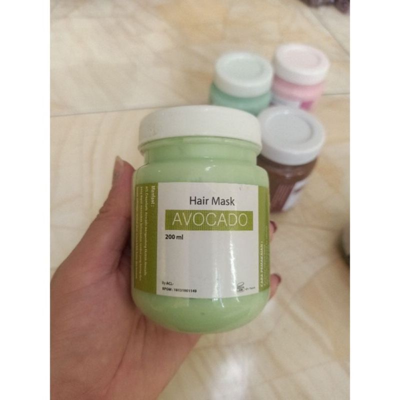 Afnansa Masker Rambut  Buah - Creambath Rambut Buah