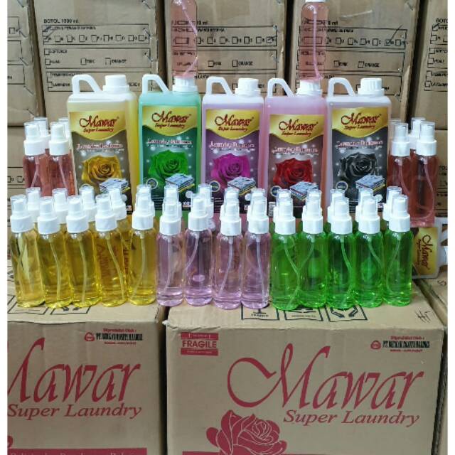 Parfum laundry by mawar super laundry PT. BRM