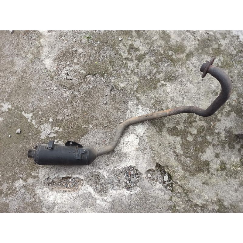 Knalpot / Muffler / Silencer / Full System Byson Karbu Ori bobokan bass adem (Dijamin suka)