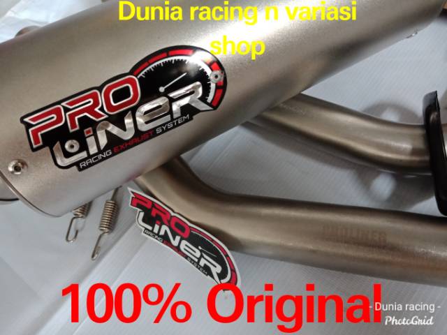 Knalpot Proliner TR 1 R Long Vixion new Vixion R 155  New Vixion LED Vixion old Full system Original