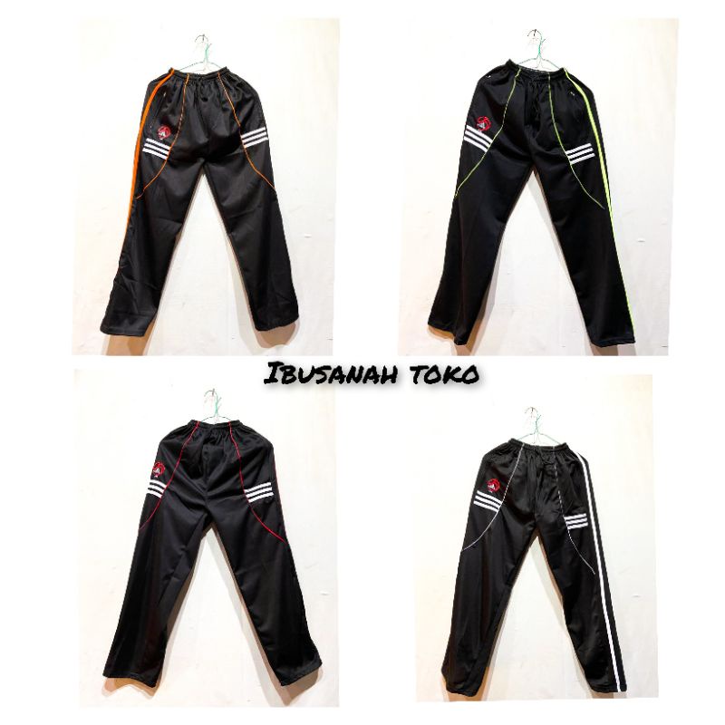 Celana Panjang Training Pria Wanita Saku Resleting Adidas Kolor All Size