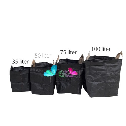 Planter Bag  35 50 75 100 Liter Pot Tanaman PlanterBag 50 Liter Easy Grow Planter Bag 50 Pot polybag