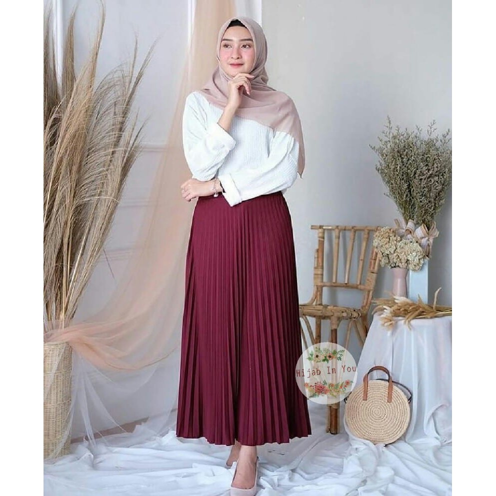 PROMO MURAH Celana Kulot plisket mayung premium jumbo COD PROMO MURAH Celana Kulot plisket mayung premium jumbo COD