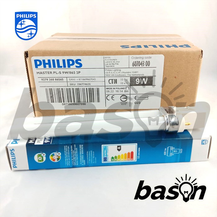 PHILIPS PL-S 9W 2P - Lampu Tusuk CFL PLS