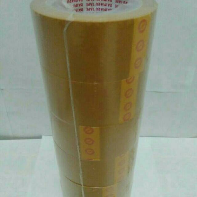 

lakban daimaru coklat / bening 100yard