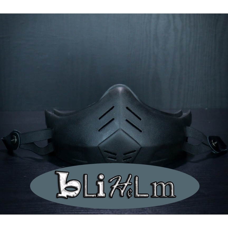 MASKER YRM BLACK | MASKER CARGLOSS YR | CARGLOSS MASK HELMET