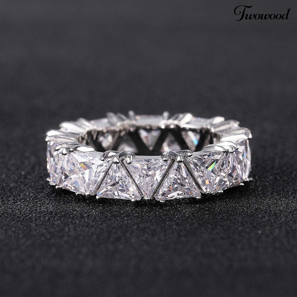 Cincin Bahan Tembaga Gaya Elegan Untuk Wanita