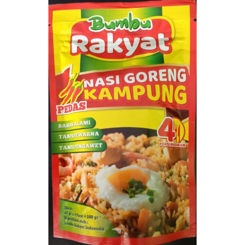

Bumbu Rakyat Nasi Goreng isi 4