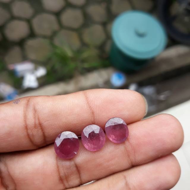 Batu Alam Asli Ruby