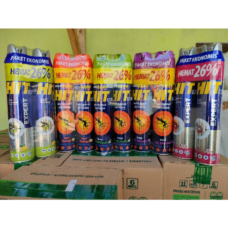 HIT AEROSOL PAKET HEMAT ISI 2(HEMAT 26%)