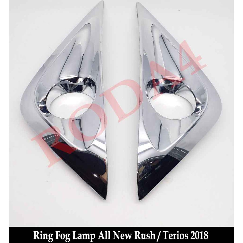 Ring Fog Lamp Garnish Lampu Kabut All New Rush - Terios 2018 Chrome