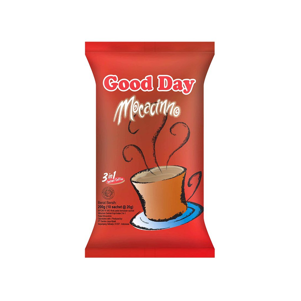 

Good Day Kopi Instant 3in1 Mocacinno 10x20g