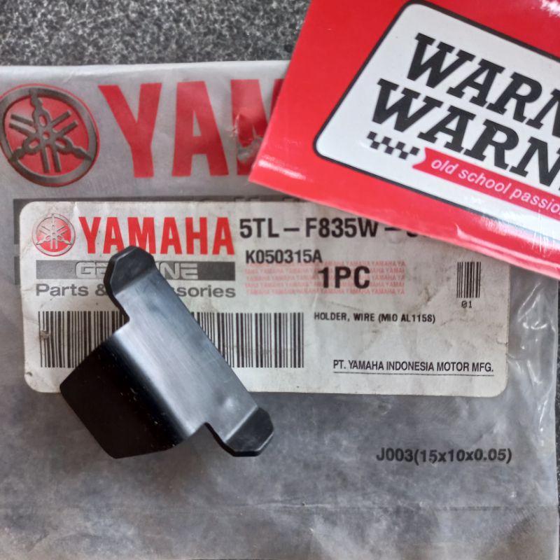 Holder wire plastik socket pegangan tameng panel depan Mio sporty | 5TL-F835W-00