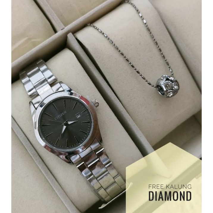 BISA COD✅Jam Tangan ALBA Anti Air Paket Kalung Titanium-R2