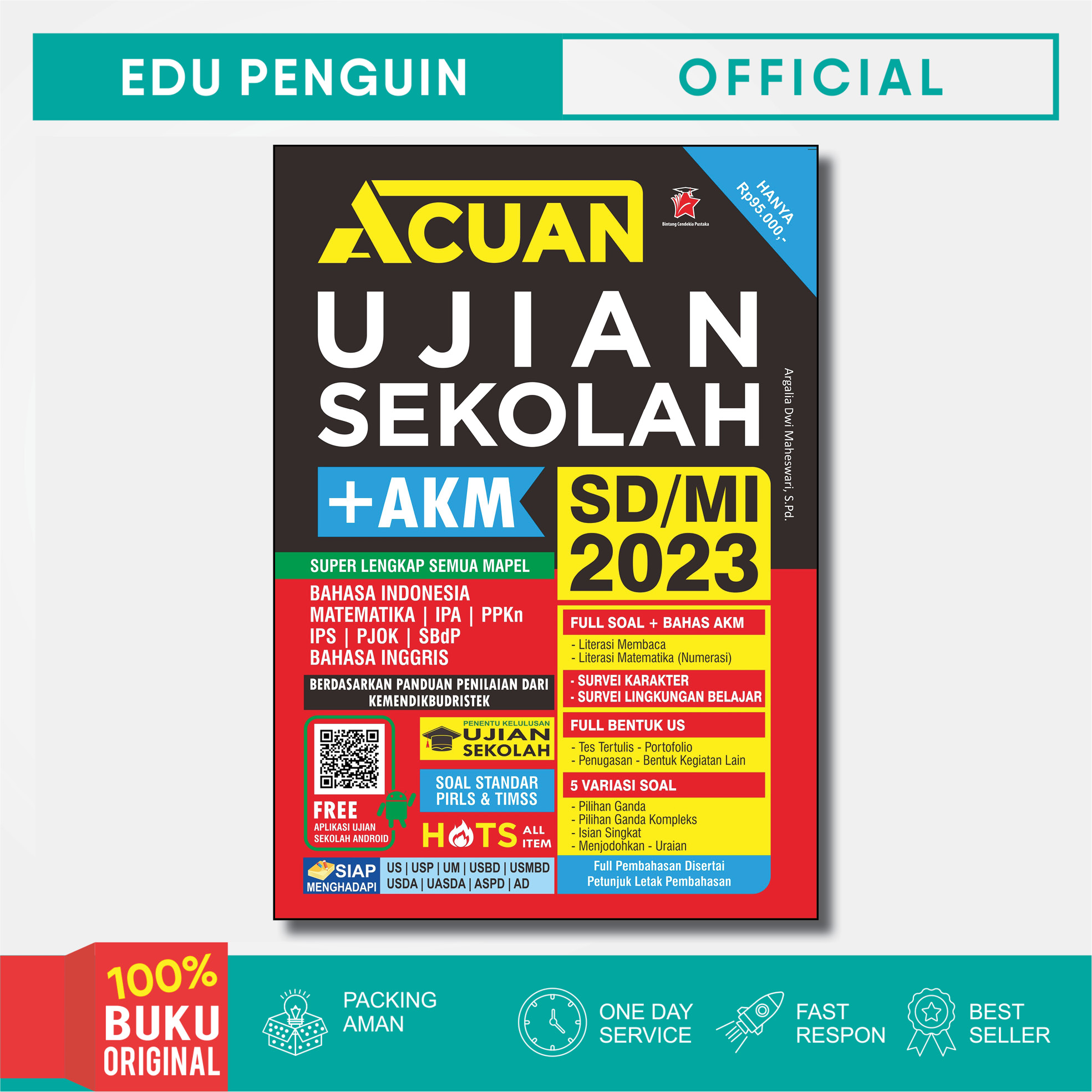 Buku Acuan Ujian Sekolah + AKM SD / MI 2023