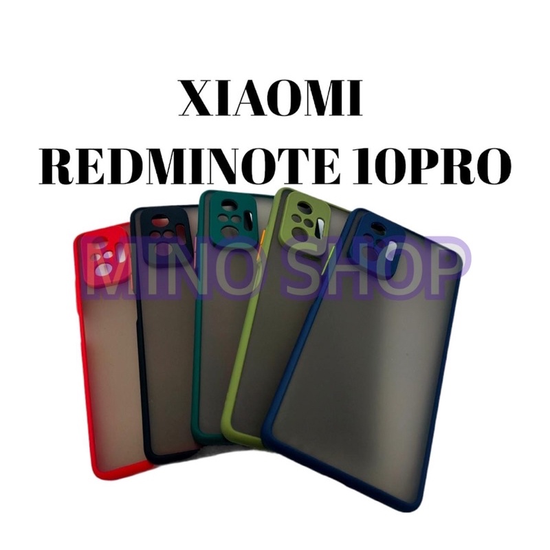 SOFTCASE XIAOMI REDMI NOTE 10 PRO - HARDCASE DOVE MYCHOICE PLUS PELINDUNG KAMERA - AERO CASE