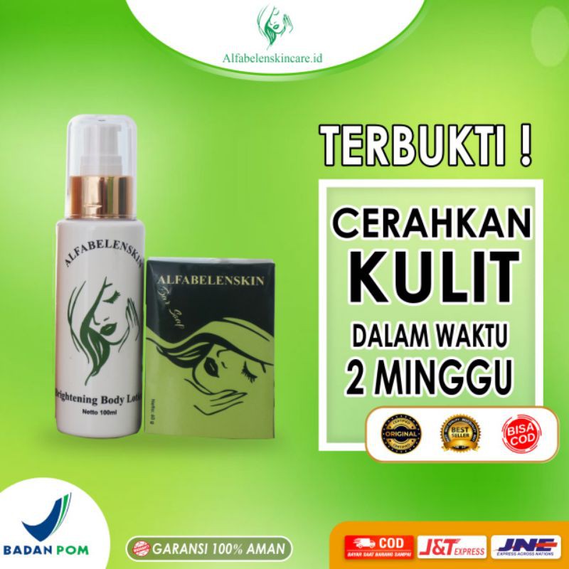 Hb Hand Body Handbody Lotion Whitening Pemutih Badan Super Permanen BPOM Ampuh Alfabelenskin Hemat
