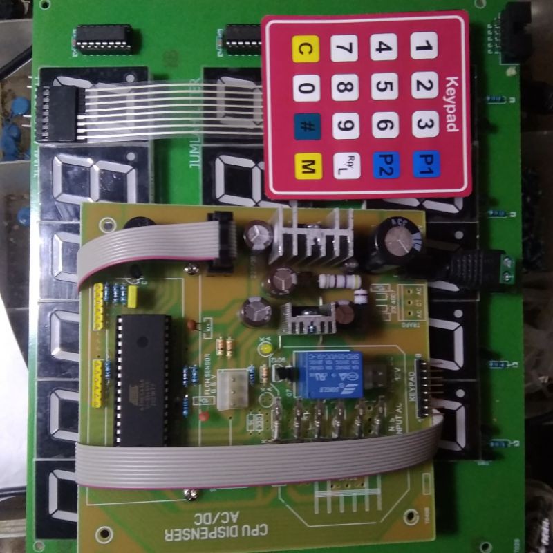 cpu pommini dc aki cpu pertamini dc aki satu set dengan displaynya