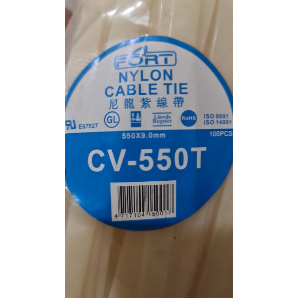 Cable Ties / Kabel Ties FORT 550 x 9.0mm