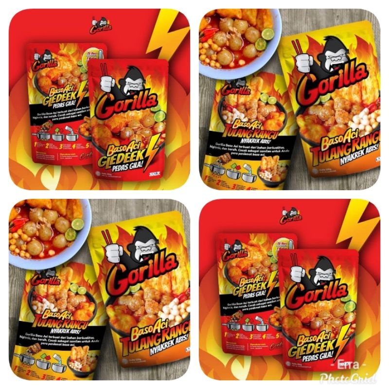 

BOCI GORILLA/GORILLA GELEDEK/TULANG RANGU