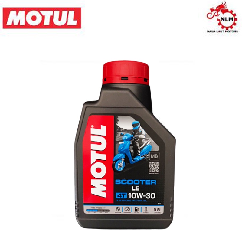 Oli Motul Scooter Lee 10W30 0.8L motor Matic Beat Beat fi Vario Mio Honda Yamaha Suzuki