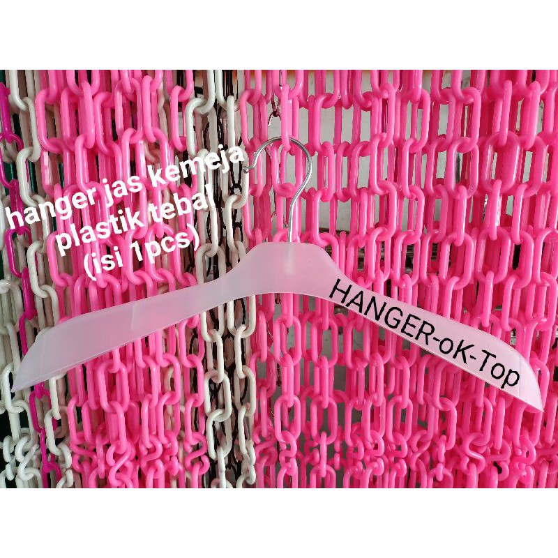 Hanger Distro 181 Putih ( 1 Lusin )