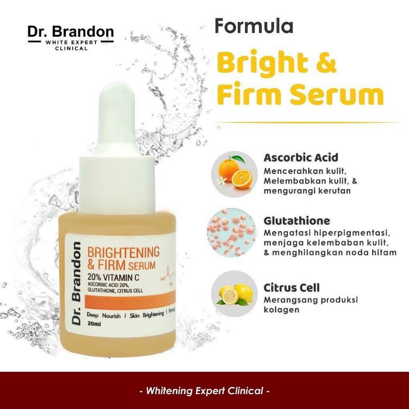 Dr brandon Vitamin C Brightening & Firming Serum