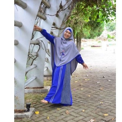 Set Gamis SULTAN 11 BLUE SAPHIRE by Aulia Fashion