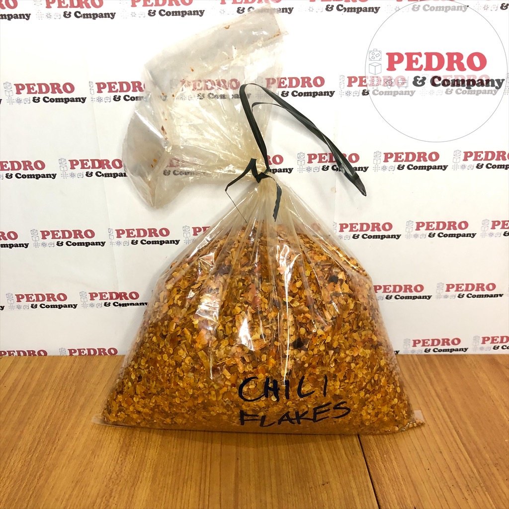 

Chilli chili flake flakes CURAH per 100 gram - spice cabe kering kasar