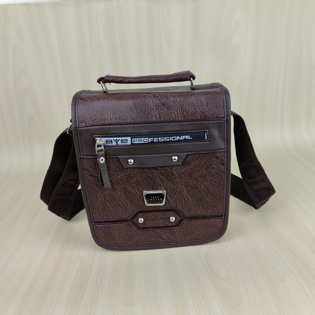 POLO AMSTAR -Tas Pria Tas Selempang Bahu 2 Ukuran Slingbag