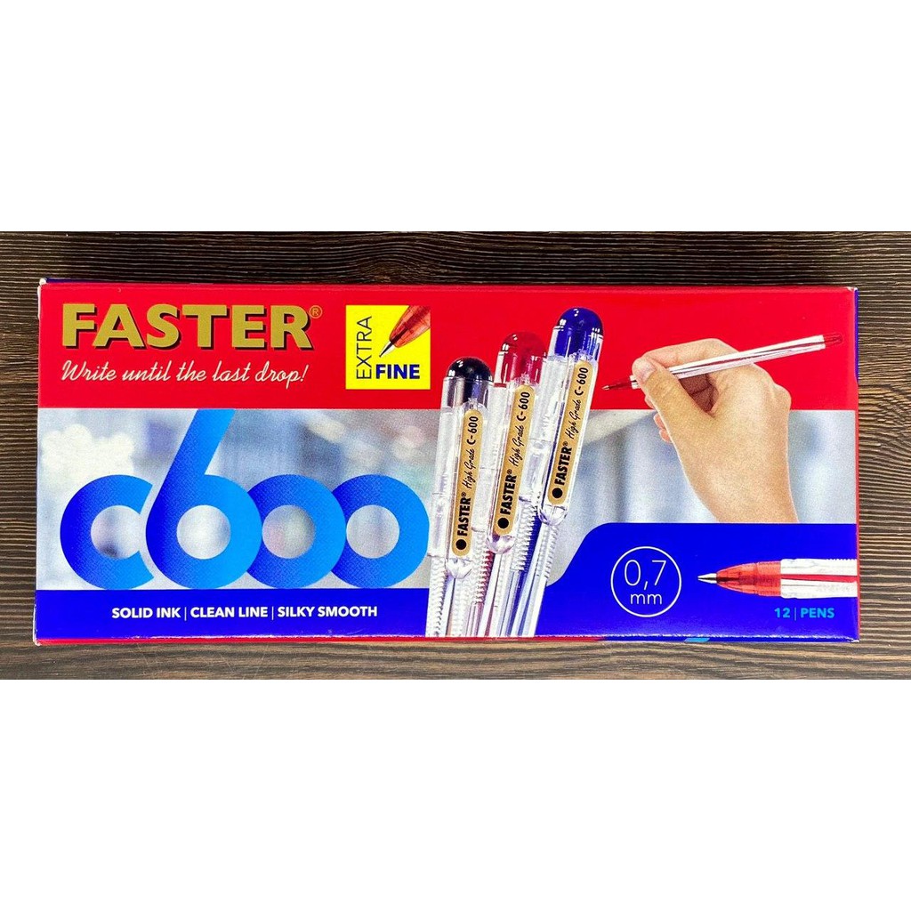 

Bolpoin Faster Tutup C60 0,7MM ISI 12