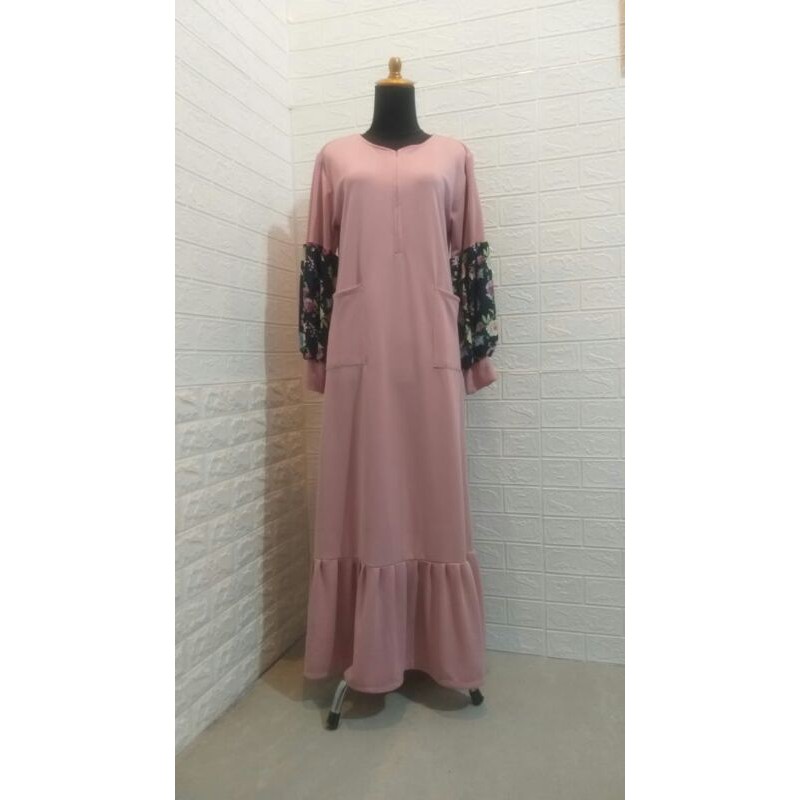 gamis lengan balon