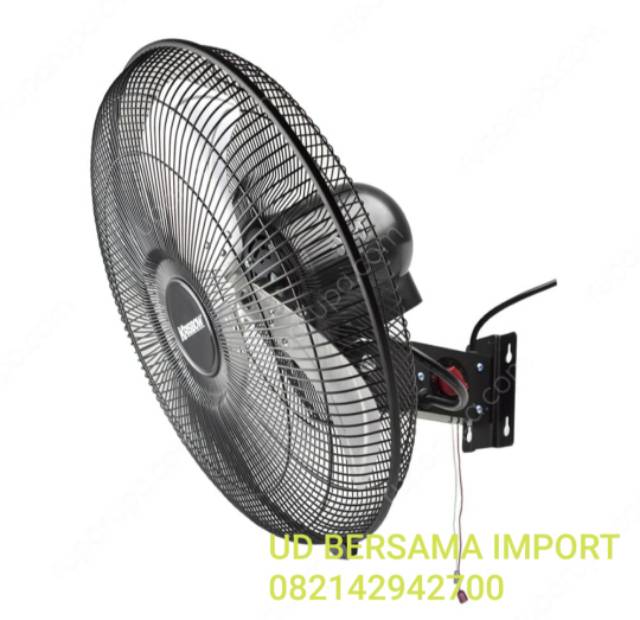 kipas angin dinding besi krisbow wall fan 18inc 45cm