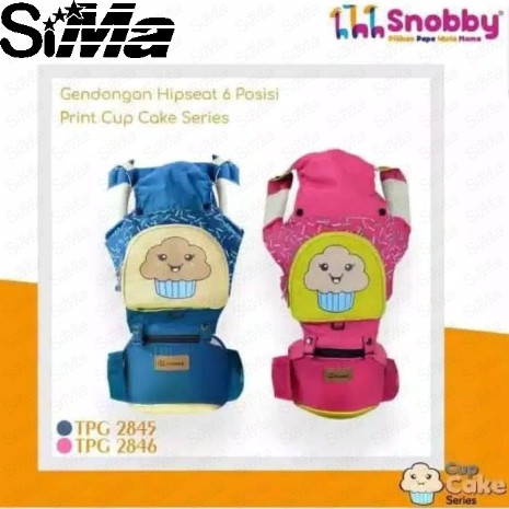 Gendonga Hipseat Ransel Depan Snobby Cup Cake Series TPG2845 TPG 2845